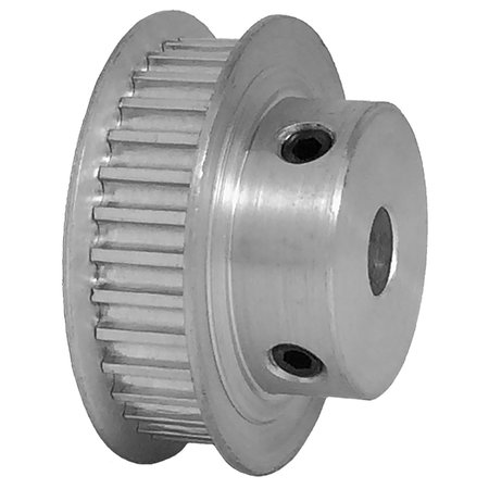 B B MANUFACTURING 32-3M06-6FA3, Timing Pulley, Aluminum, Clear Anodized,  32-3M06-6FA3